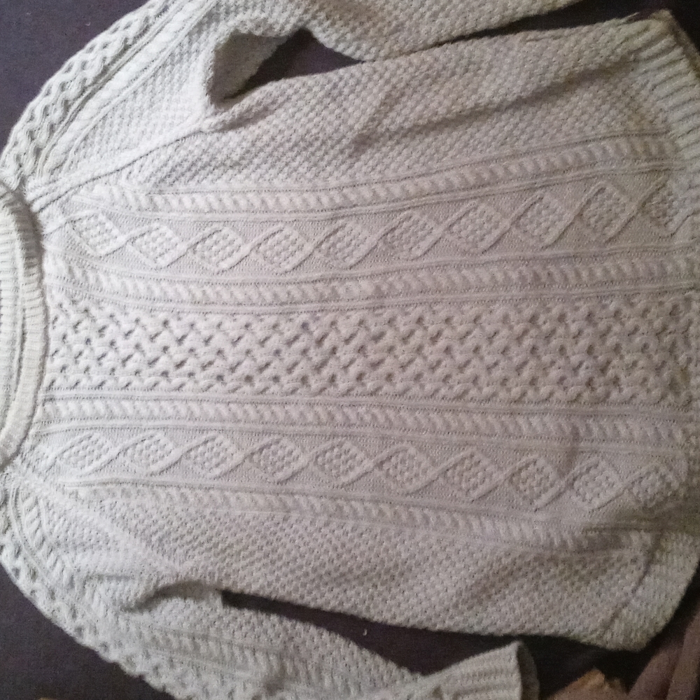 Baby blue thick sweater